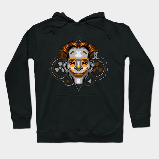 clown cartoon Hoodie by SHINIGAMII